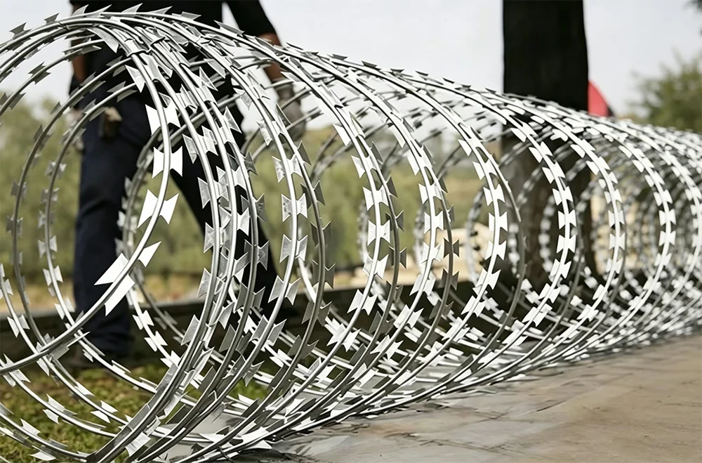 razor wire mesh